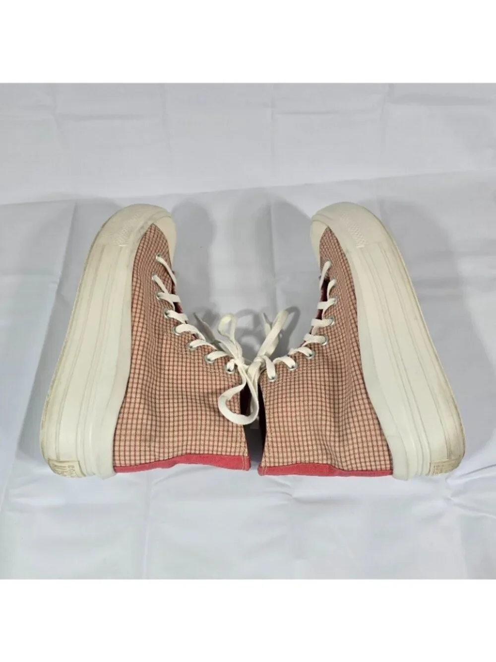 Converse Chuck Taylor All Star Move Platform Hi Sneakers Womens 10.5 Rhubarb Pie